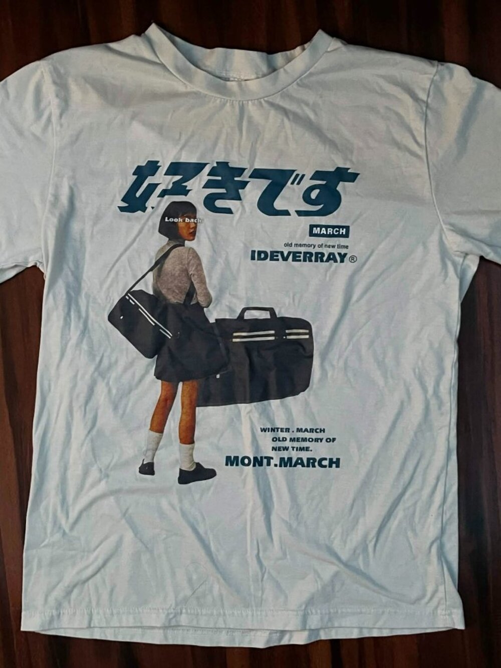 Cool Modern Aesthetic Japanese School Girl Streetwear T-Shirt